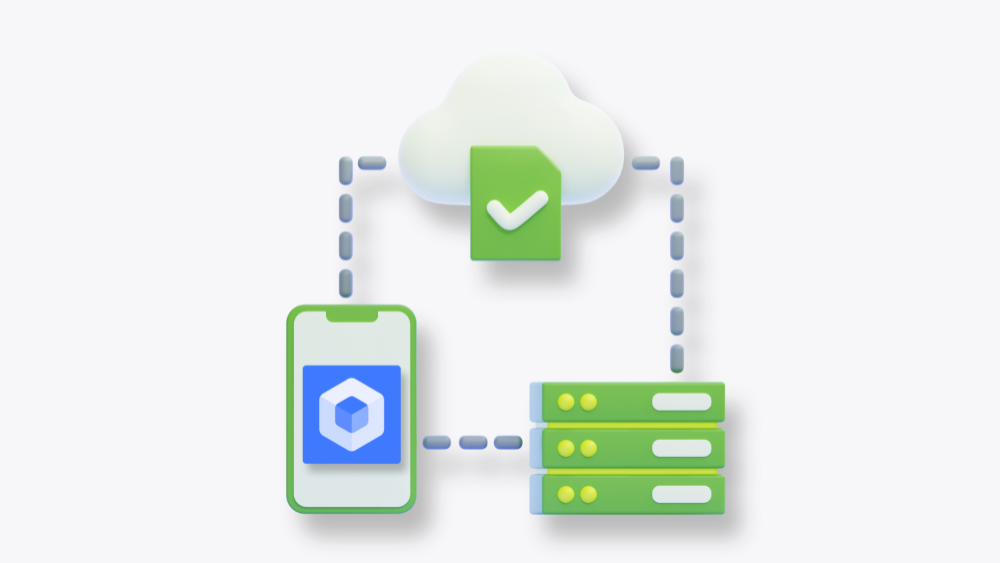 데이터 백업 신청