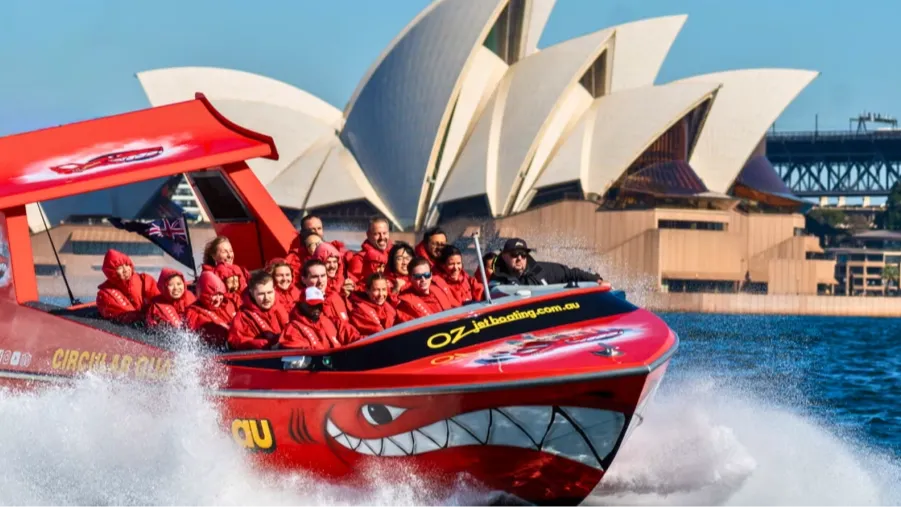 시드니 OZ 제트보트 투어