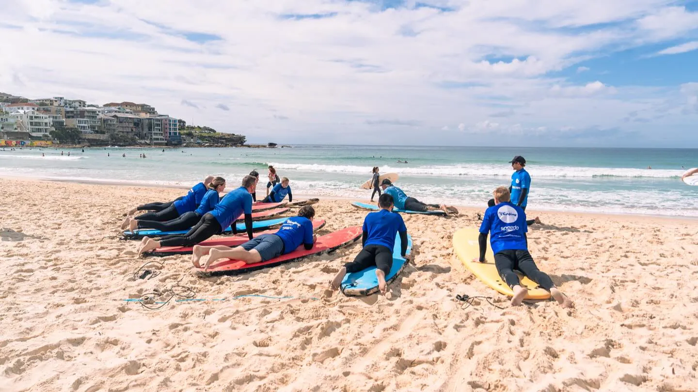 본다이 비치 서핑 레슨