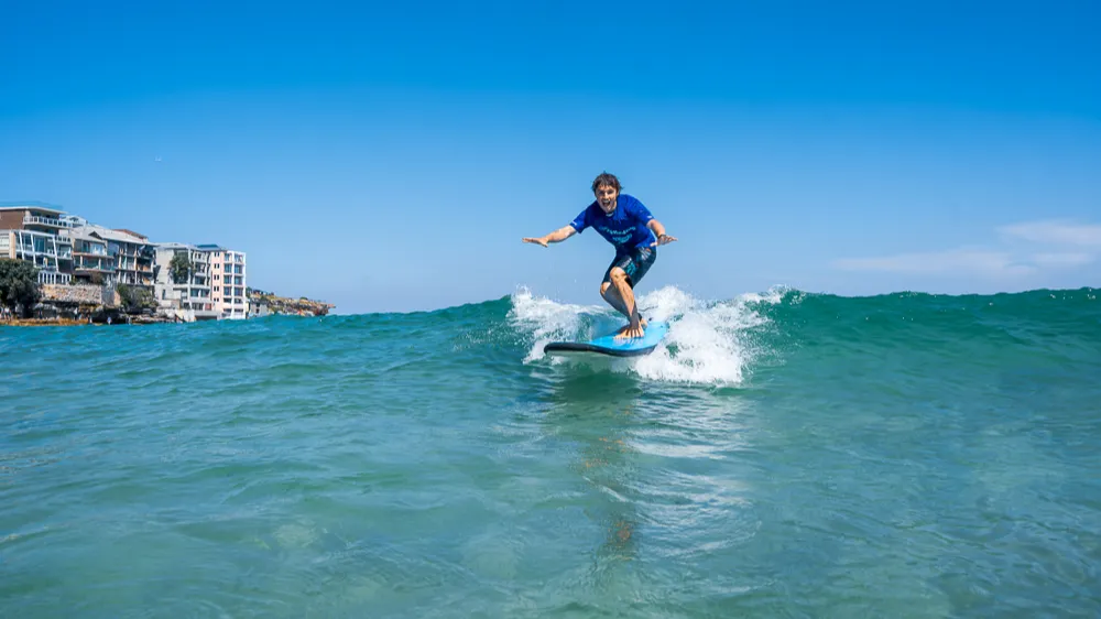 본다이 비치 서핑 레슨