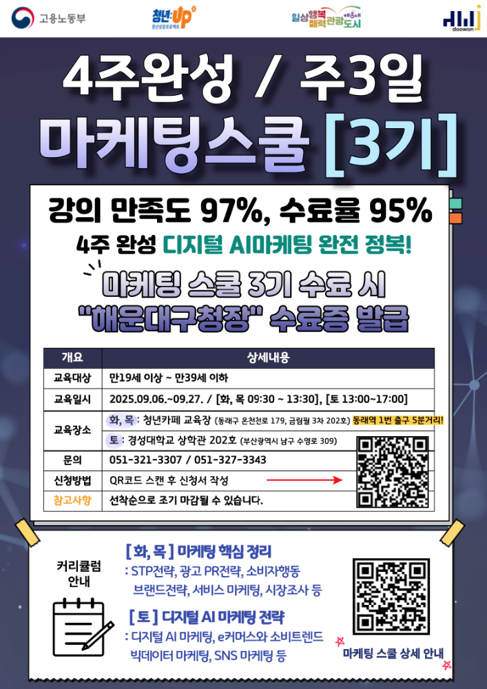 4주 완성 [마케팅 스쿨] 3기