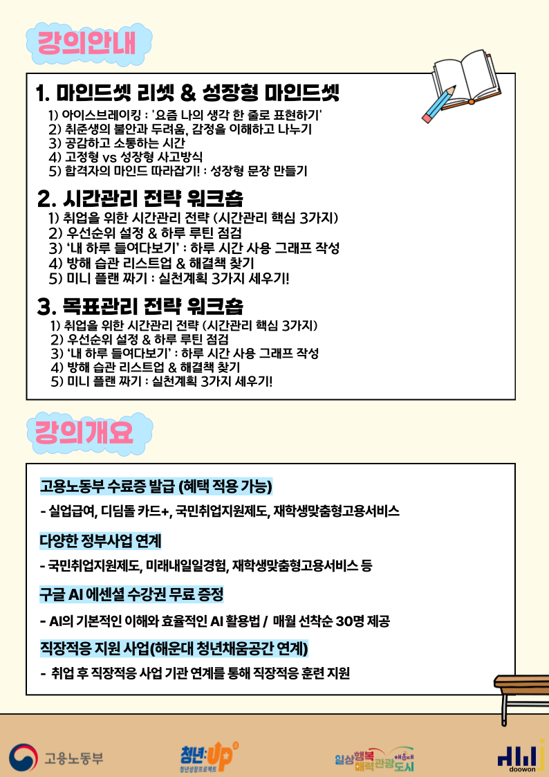 9.30 취업을 위한 셀프 리셋