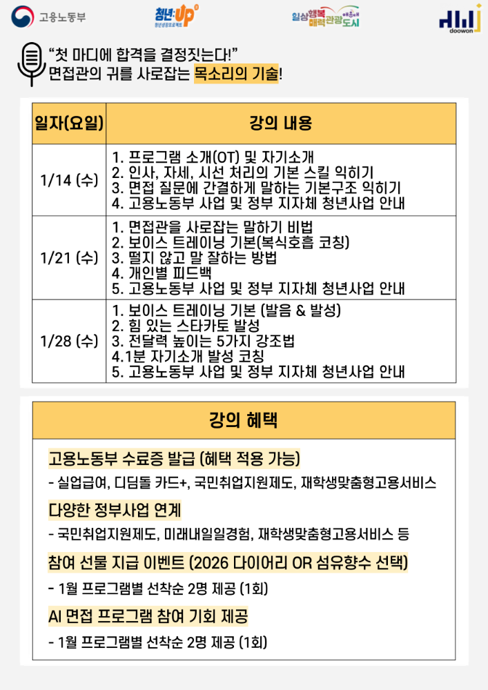 1.14~1.28 스피치 역량 Skill Up!