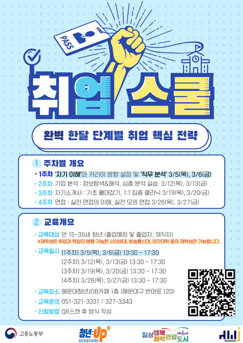 3.5~3.6 취업스쿨 1주차 - '자기 이해'와 커리어 방향 설정 및 '직무 분석'