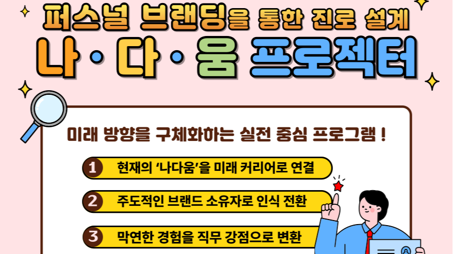 4.2 퍼스널 브랜딩을 통한 진로 설계 : 나.다.움 프로젝터