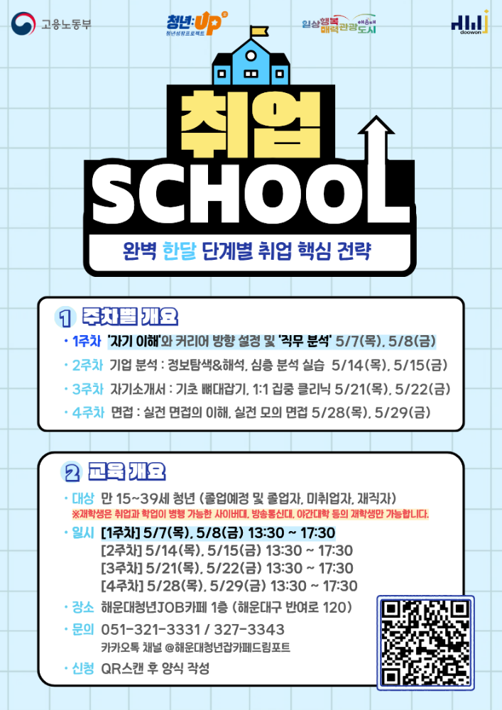 5.7~5.8 취업스쿨 1주차: 나를 찾는 시간, '자기이해'와 커리어 방향 설정 / 채용의 핵심, '직무의 본질 파악 및 매칭' 전략