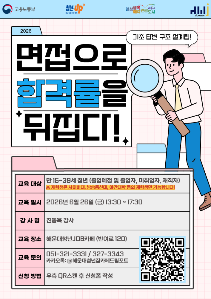 6.26 면접으로 '합격률'을 뒤집다! - 기초 답변 구조 설계팁
